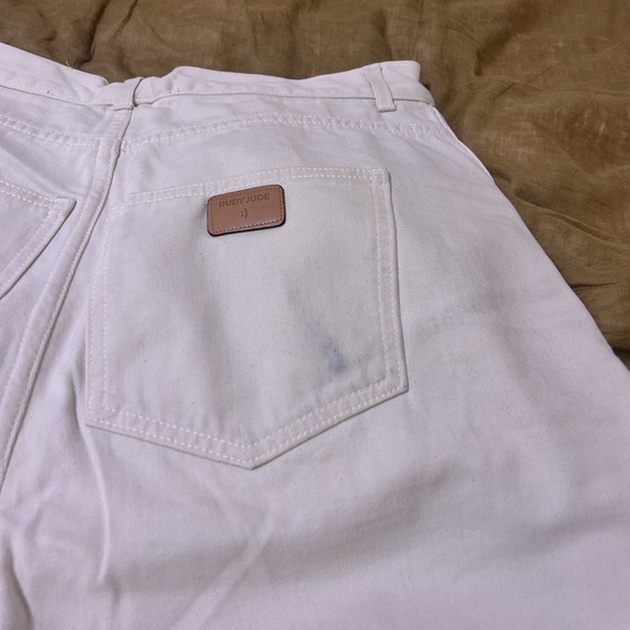 Rudy Jude White and Blue Utility Jeans - Picture 2 of 4
